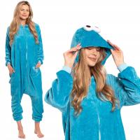 Piżama Damska Kostium Kigurumi Onesie Strój Ciasteczkowy Potwór 145-155