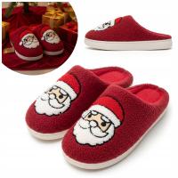 KAPCIE ŚWIATECZNE OCIEPLANE Z BARANKIEM PREZENT ŚWIĄTECZNY MIKOŁAJ 40/41