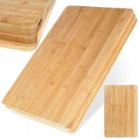 Бамбуковая деревянная разделочная доска для кухни толщиной 46x30x5 см