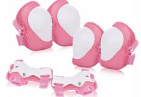 Zestaw ochraniaczy na kolana łokcie nadgarstki na rower hulajnogę rolki S