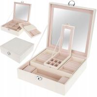 Шкатулка органайзер элегантная большая коробка коробка для ювелирных изделий часы
