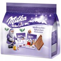 Milka świąteczne mini czekoladki 150g słodycze na prezent zestaw święta
