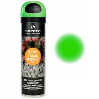 FARBA GEODEZYJNA SPRAY SOPPEC TRACK MARKER GREEN