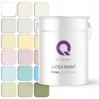 FARBA DO ŚCIAN SUFITÓW LATEKSOWA KOLOR 20 10L GŁĘBOKI MAT ODPORNA PRODUCENT