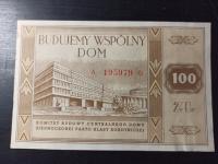 Bon cegiełka budujemy wspólny dom 100 zl