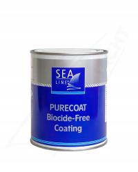 Farba antyporostowa, przeciwporostowa łodzi Sea-Line PURECOAT biała 0,75l