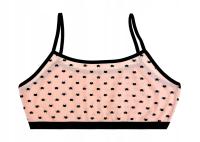 TOP BIUSTONOSZ BAWEŁNA DZIEWCZĘCY 14/15 lat