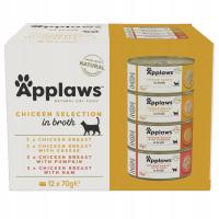 Applaws Cat Mokra Karma Dla Kota Multipack 12x70g Mix Smaków z Kurczakiem