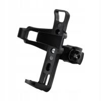 Klatka na butelkę rowerową Akcesoria rowerowe Przenośny uniwersalny rower Woda czarna