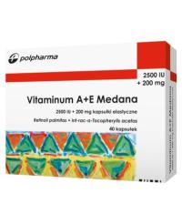 MEDANA Vitaminum A + E 40 kapsułek