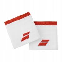 FROTKI NA RĘKĘ BABOLAT LOGO WRISTBAND STANDARD WH/RED