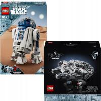 LEGO Star Wars 75379 LEGO STAR WARS 75379 R2-D2 75375 Sokół Millennium