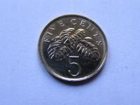 SINGAPUR SINGAPURA 5 CENTS 2005 ROK !!!!!!!!! 1717