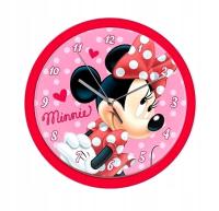 Zegar ścienny na ścianę Disney Myszka Minnie Mouse