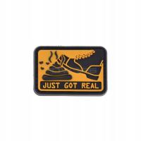 LA PATCHERIA - Naszywka 3D - Just Got Real
