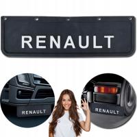 Брызговик фартук RENAULT штампованный МДП черно-белый
