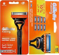 Gillette Fusion 5 ostrza 10 sztuk + maszynka oryginał wkłady nożyki