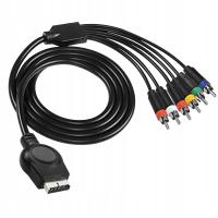 2 in 1 Компонентный AV-кабель для PS2 (6 x RCA)