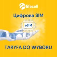 eSim Lifecell Ukraina roaming w EU UK Turcja