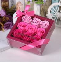 Мыльные розы лепестки роз цветы 9 шт женский день соцветия для ванны Ванна