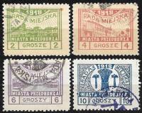 $1918 POCZTY SAMORZĄDOWE - PRZEDBÓRZ Fi 7-10B kas. gw/opis