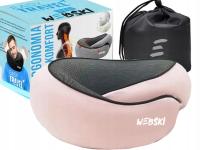 PODUSZKA PODRÓŻNA NA SZYJĘ DO SAMOLOTU SAMOCHODU POCIĄGU PIANKA MEMORY