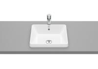 Umywalka Wpuszczana w blat prostokątna Roca Gap 39 cm biały