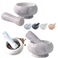 КУХОННАЯ КАМЕННАЯ СТУПКА ДЛЯ СПЕЦИЙ С ПЕСТИКОМ ДЛЯ СПЕЦИЙ