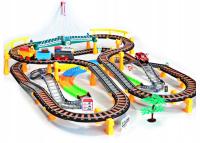 Электрический поезд гоночный трек автомобиль Локомотив Ciuchcia авто LED