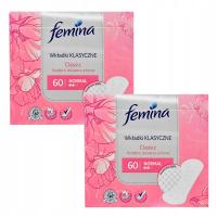 WKŁADKI FEMINA CLASSIC NORMAL KLASYCZNE 120SZT