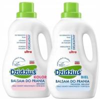 Dzidziuś Balsam do prania Kolor 1,5l + Balsam do prania Biel 1,5l