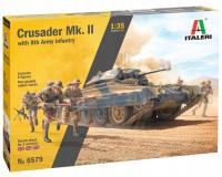 1:35 Crusader Mk. II with 8th Army Infantry