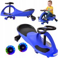 Jeździk grawitacyjny dla dzieci FUNFIT Ciche kauczukowe koła świecące LED