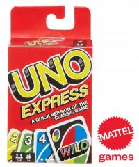 MATTEL Games | Towarzyska GRA karciana KARTY do gry UNO EXPRESS