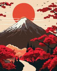 Obraz Malowanie po numerach 40x50 Góra Fuji IDEYKA NA RAMIE