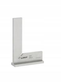 Kątownik stalowy z podstawą ze stopą 100x70mm DIN 875/2 LIMIT