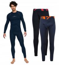 HENDERSON KALESONY TERMOAKTYWNE BIELIZNA TERMOAKTYWNA CZARNE+GRANATOWE