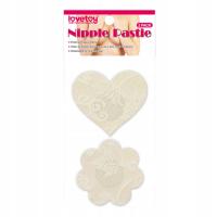 Lace Heart and Flower Nipple Pasties (2 Pack)