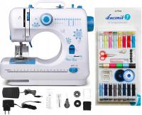 2× Maszyna do szycia ŁUCZNIK Mini Blue