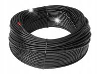 Провод коаксиальный антенный кабель 50ohm RG-58u cu черный 100M