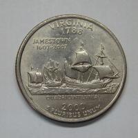 Quarter Dollar, USA, Virginia, 2000r. X9912