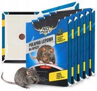 LEP PUŁAPKA KLEJOWA ŁAPKA MYSZOŁAPKA NA MYSZY SZCZURY NO PEST BARDZO SILNY