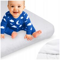 Prześcieradło do dostawki Kinderkraft Neste Up 2 do łóżeczka z gumką Grube