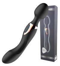 WIBRATOR DAMSKI DWUSTRONNY MASAŻER ŁECHTACZKI DO WAGINY ŁECHTACZKI