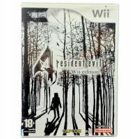 RESIDENT EVIL 4 NINTENDO WII EDITION - najlepszy horror od CAPCOM jak NOWA Nintendo Wii pudełkowa