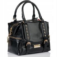 MONNARI Torebka damska kuferek Listonoszka Pojemny PREMIUM do pracy Pojemny