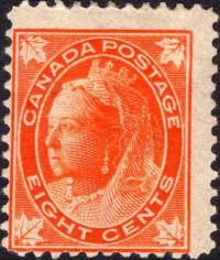 Canada QV 8 c.czysty *