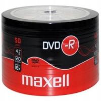 Płyty DVD-R 4,7GB 16X MAXELL 50 szt