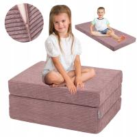 Детский складной матрас kiddymoon 165x70 KMM-1650 фиолетовый