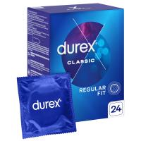 Durex классический презерватив классический стандартный увлажненный комфорт 24шт